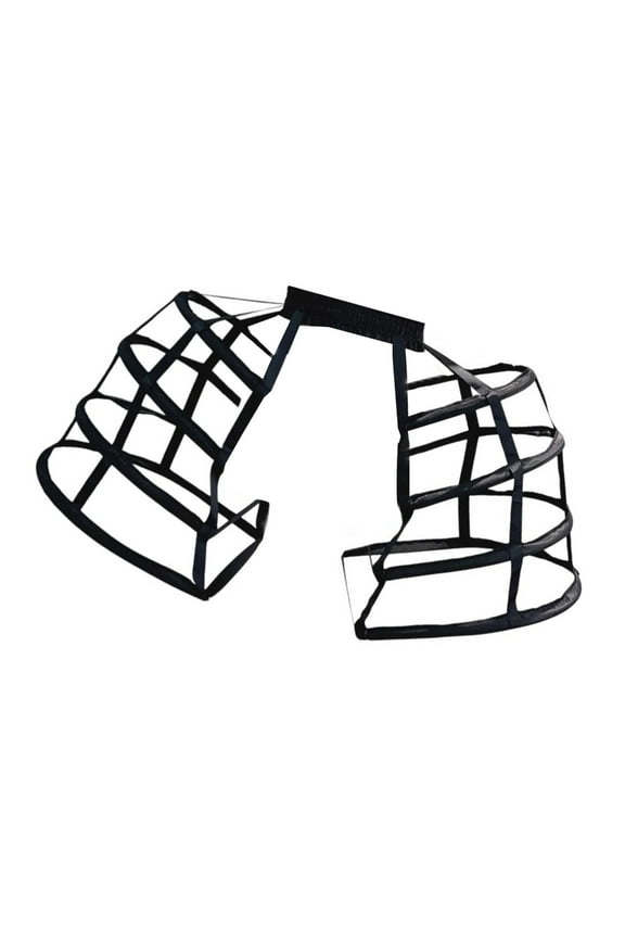 Women's Victorian Crinoline Hoop Bustles Cage Pannier White Petticoat Slip