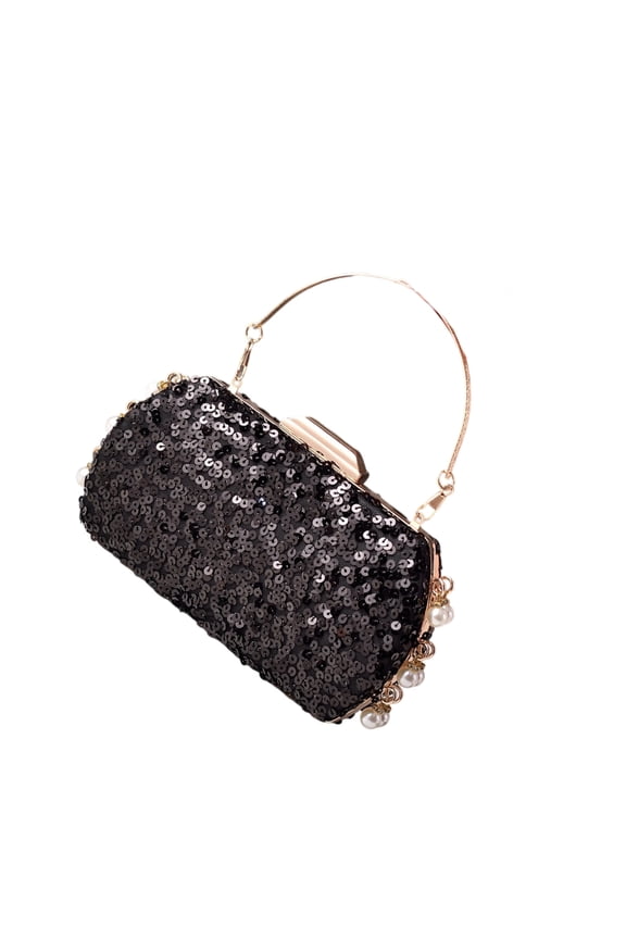 Womens Sparkly Sequins Glitter Clutches Purses Evening Handbags Shoulder Bags