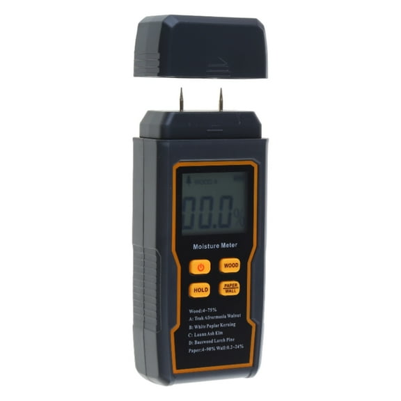 Yokua Wood Moisture Meter Digital Moisture Detector Moisture Tester Pin-Type Meter