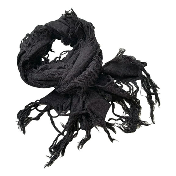 Yokua Wool Neck Scarf Distressed Scarf Neck Wrap for Stylish Warmth Adult Neckcover