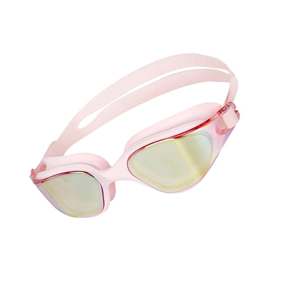 Yokua Youth Swimming Goggle with Coating Adjustable Headband Soft Silicone Seal