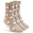 thumbnail image 1 of YolBer Women's Dotted Fluffy Crew Fuzzy Socks - 3 Pairs, 1 of 1