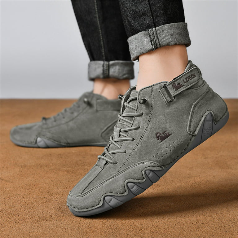 Chaussures Homme Bottines Casual Suede Elegant Fashion confortable