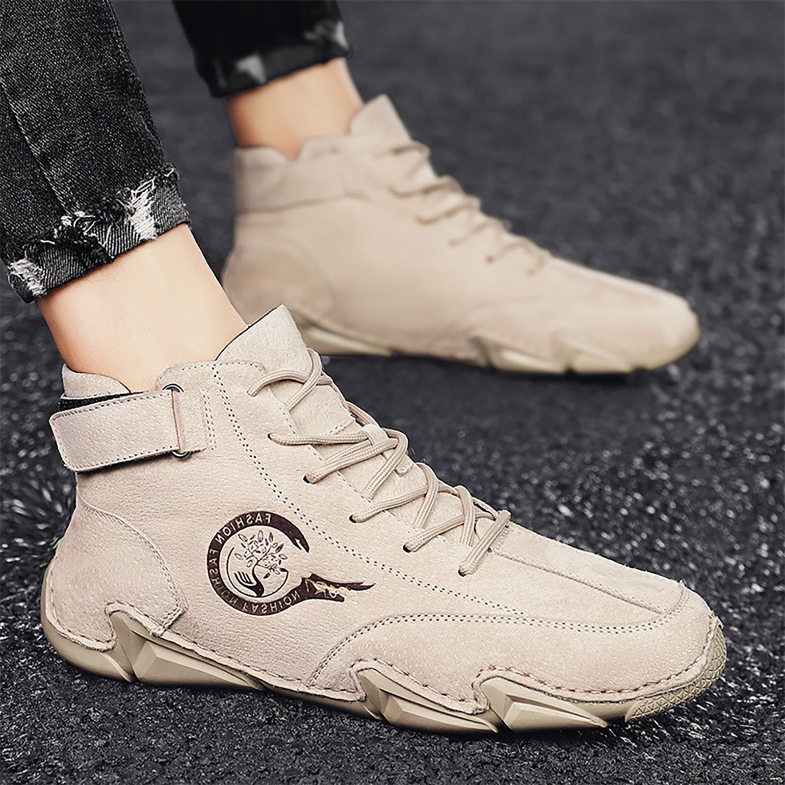 Yolai New Spring And Autumn Men'S Leather Shoes Korean High