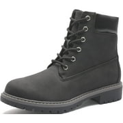 Yolanda Zula Waterproof Work Boot for Women Black Polyurethane, 8