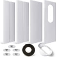 thumbnail image 1 of YoleShy Portable Air Conditioner Window Kit with Coupler Adjustable Seal for AC Unit, Sliding Vent Exhaust Hose, Universal Ducting 5.9 Inches Diameter, 1 of 2