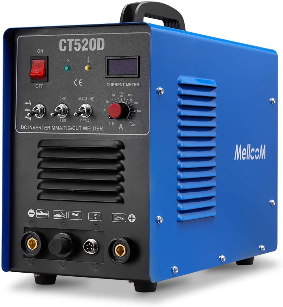 Yoleny CT520D Welding Machine 50Amp Plasma Cutter, 200Amp TIG Welder 3