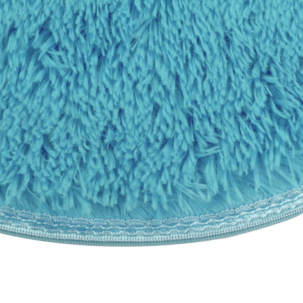 Yolmart 40*40CM Thickened Circular Carpet Mats Dining Room Bedroom