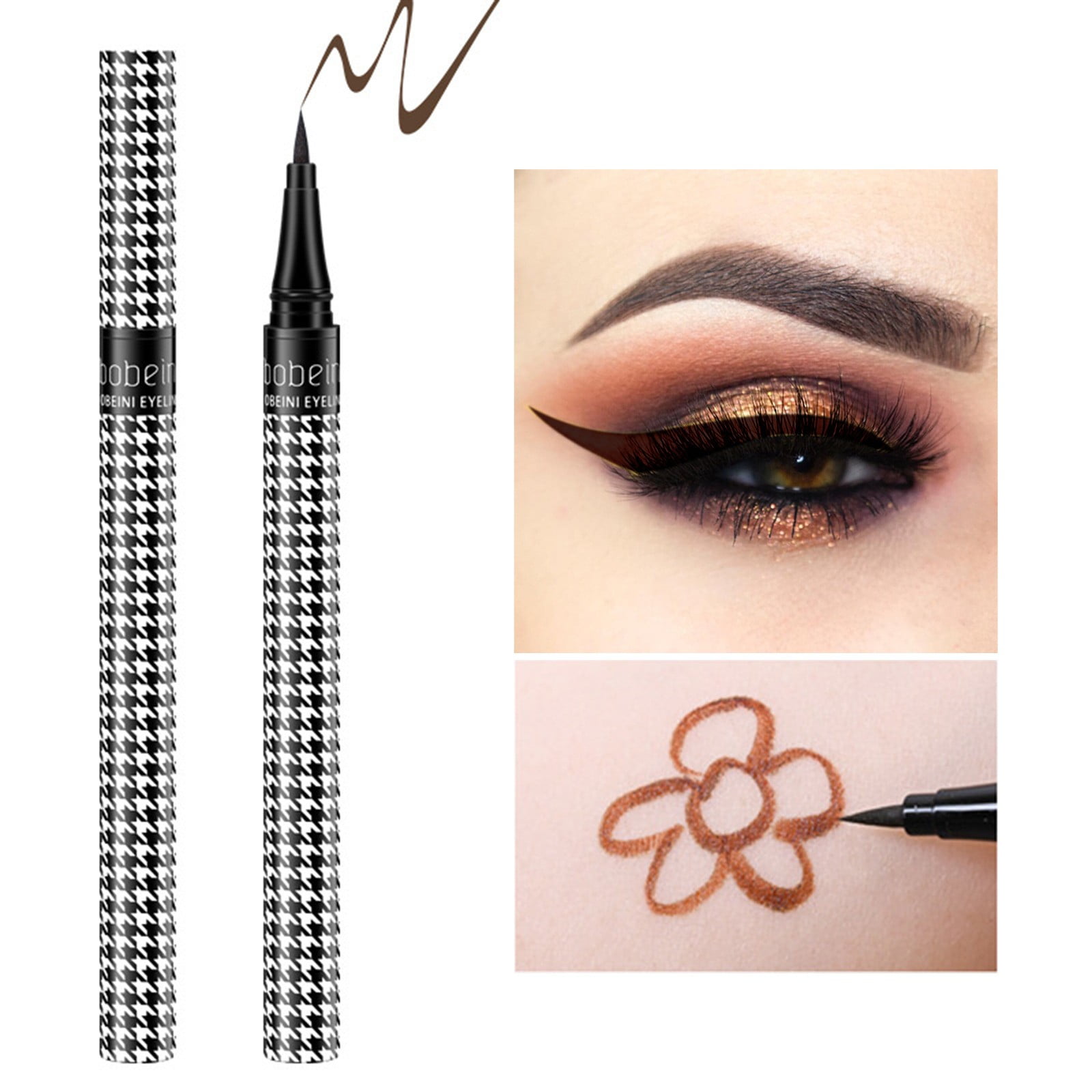 Yolmart Cool Black Eyeliner Non Smudging Waterproof Sweat Durable Fast