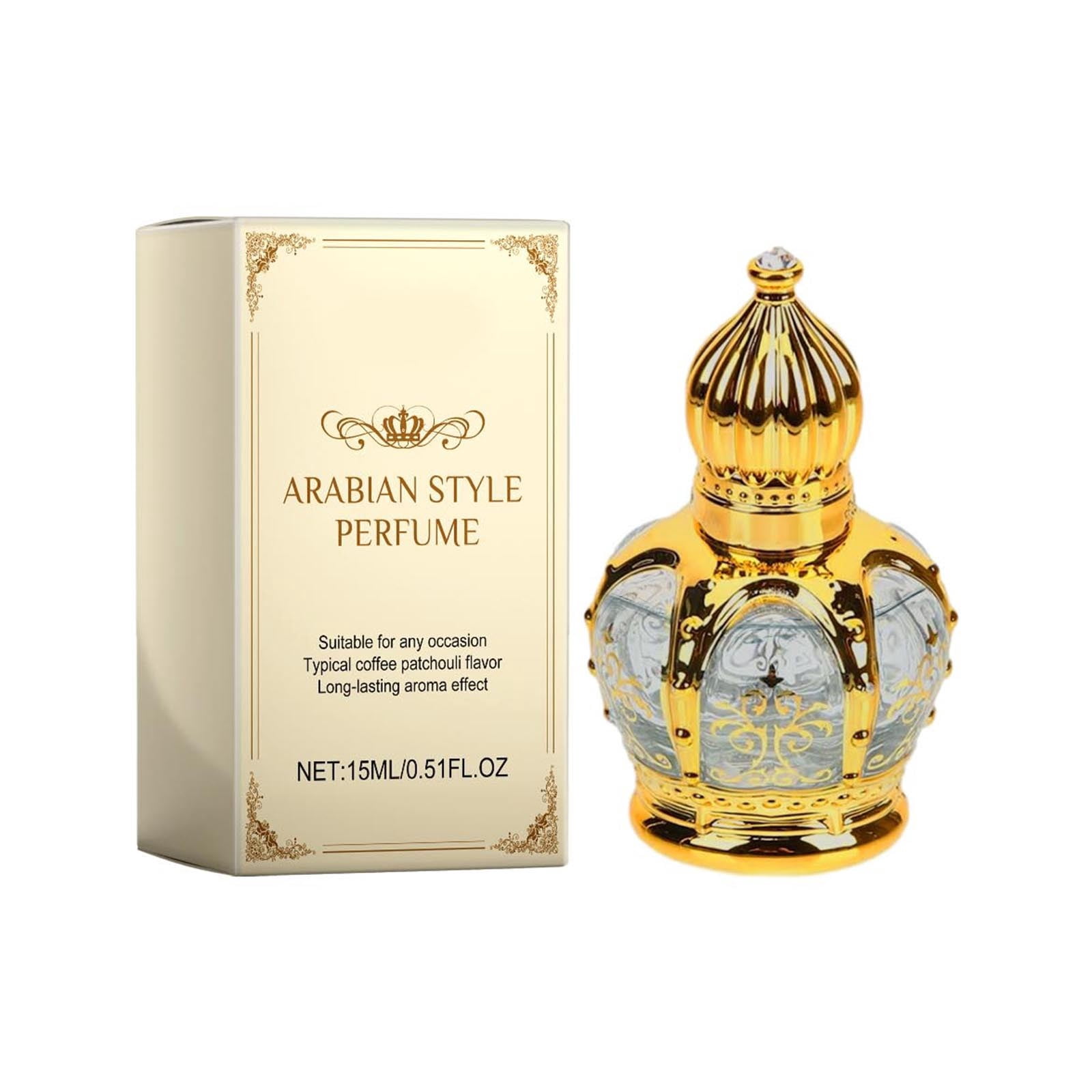 Yolmart Pagoda Perfume Arabic Eau De Parfum Gold Concentrated Perfume