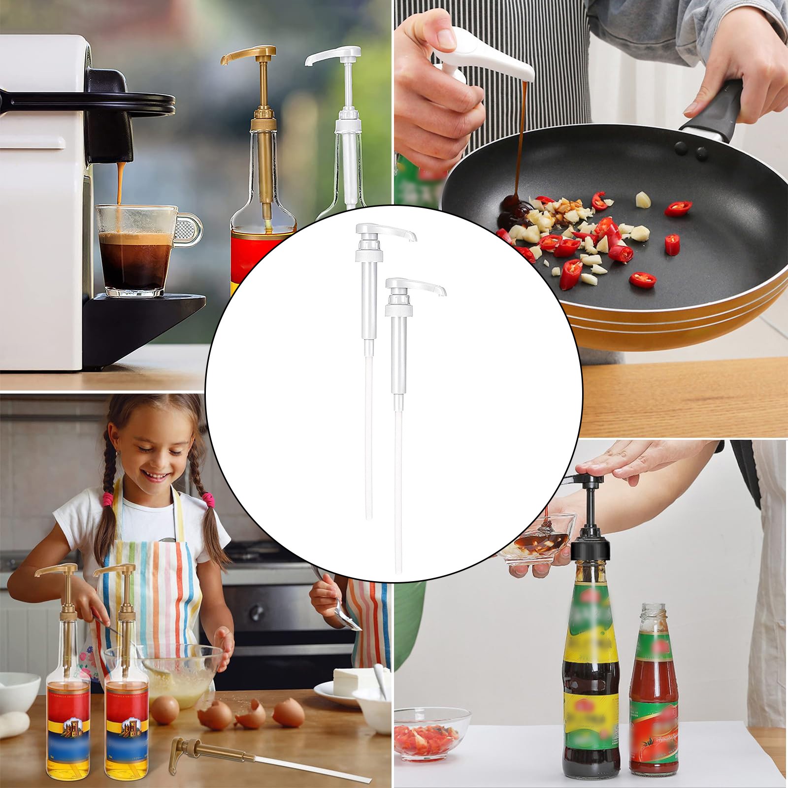 Yolmart Stainless Steel Spring Brush For Fridge Drain Hole Nylon For