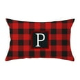 Yolmart Throw Pillow Covers Christmas Pillow Case 12x20 Alphabe Pillow
