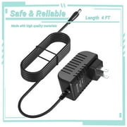 Yolmary 12V AC / DC Adapter Power Compatible with D.C.12V Range Rover Evoque 81400 12 Volt Ride On Car Kids Battery Wheels 81400WHT 81400BLK 81400RED 12VDC Charger w/ Barrel Round Plug Tip.