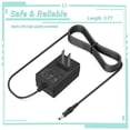 thumbnail image 1 of Yolmary 5ft 12V 2A-3A AC Adapter Charger Compatible with Elmo P30HD Visual Presenter Camera 1338 Power With Extension 6ft Connectcor Plug Cable Mains, 1 of 5