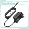 thumbnail image 1 of Yolmary AC/DC Adapter Compatible with Powools PL8188 PL8189 11.1V 2000mAh Li-ion Battery Handheld Vacuum Cordless Car Lightweight Hand Vac Cleaner Wanji WJ-Y301251000WZ Power Supply Charger PSU, 1 of 5