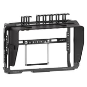YoloLiv YoloBox Extreme Cage   Aluminum Protective Cage with Cold Shoe Mounts, 1/4 Threads, Quick-Release Sun Hood