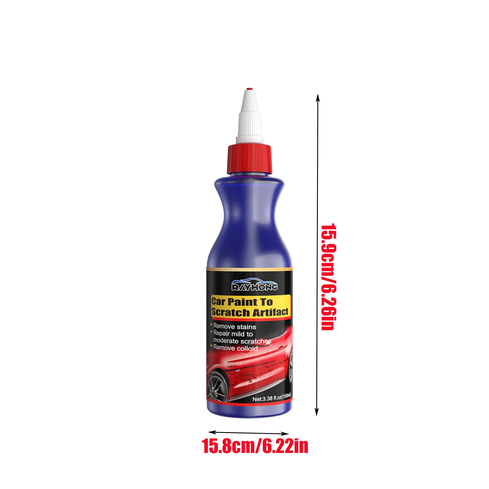 Yoloke 100ml Car Paint Care Kit MultiFunctional Scratch Remover