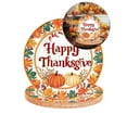 thumbnail image 1 of Yoloke 24Pcs Fall Maple Leaf Pumpkin Paper Plates Thanksgiving Party Supplies Autumn Maple Leaves Disposable Dinnerware Dinner Dessert Plate Tableware for Thanksgiving Birthday Holiday Party, 1 of 4