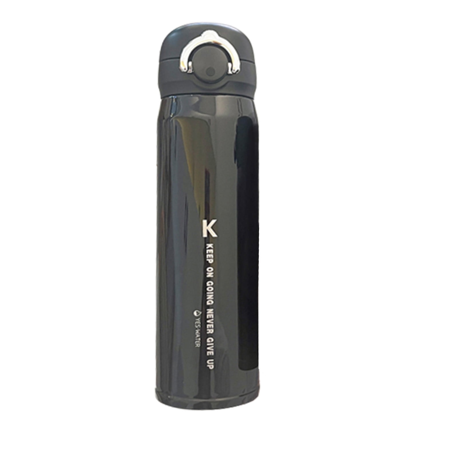 Yoloke 450ml Stainless Steel Insulated Cup with Cup Stopper Stays Cold for Hours, LeakProof