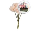 thumbnail image 1 of Yoloke 6 Pcs Fake Flowers Artificial Chrysanthemum Ball Silk Flowers Silk Flowers for Mother's Day Easter Home Kitchen Wedding Decorations(Pink), 1 of 5