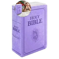 Yoloke Bible Pillow, Bible Pillow Book Plush That Opens, for Kids Adults Christian Gifts, Cozy Faith Bible Pillow