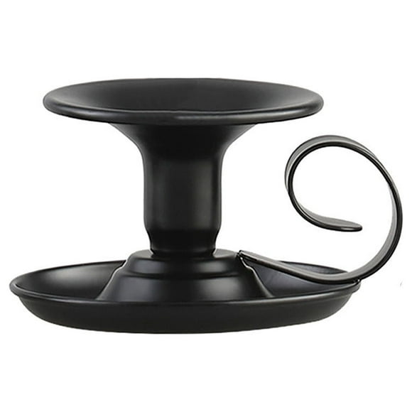 Yoloke Black & Gold Metal Taper Candle Holder with Elegant Arch Design for Home Decor, Ideal for Wedding and Christmas Table Centerpieces