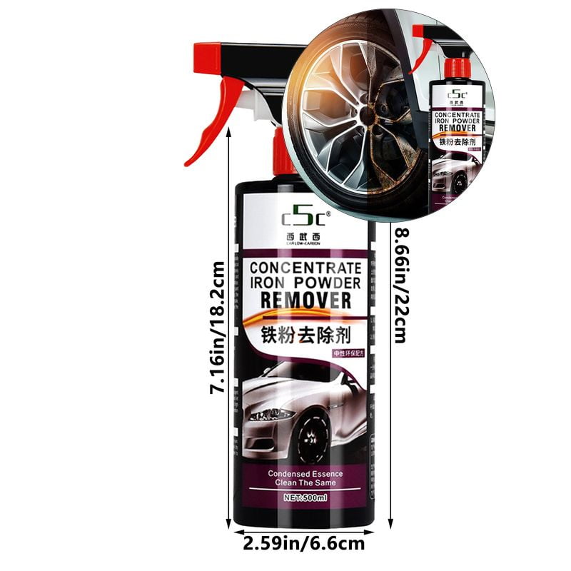 Yoloke Car Paint Rust Remover 500ml Iron Powder & Oxide Layer Cleaner