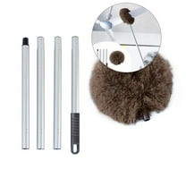 Yoloke Ceiling Fan Cleaner Duster Reusable Microfiber Ceiling Fan Blade Cleaner Removable Duster with Extension Pole Adjusts for Cleaning Walls Bookshelves Furniture Door Window Top