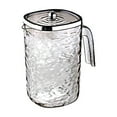 thumbnail image 1 of Yoloke Clear Plastic Water Pitcher with Lid, Fridge Jug, BPA-Free, Shatter-Proof, Great for Iced Tea, Lemonade, Juice, Milk, and More, 1 of 5