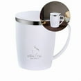 thumbnail image 1 of Yoloke Coffee Mug with Handle, Insulated Tumblers with Lid, Stainless Steel Vacuum Insulated Tumbler, Travel Mug Camping Tumbler Cup Men Women, 1 of 5
