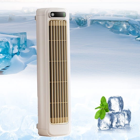 Yoloke Cooling Air Conditioner, Portable Air Conditioner Bladeless Fan, Ductless Air Conditioner Cooling Fans That Blow Cold Air, 3 Wind Speeds