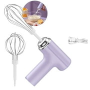 Yoloke Cordless Electric Mixer, Portable Hand Held Electric Mixer for Mixing Pretzels Cakes Eggs Dough Food Mixer