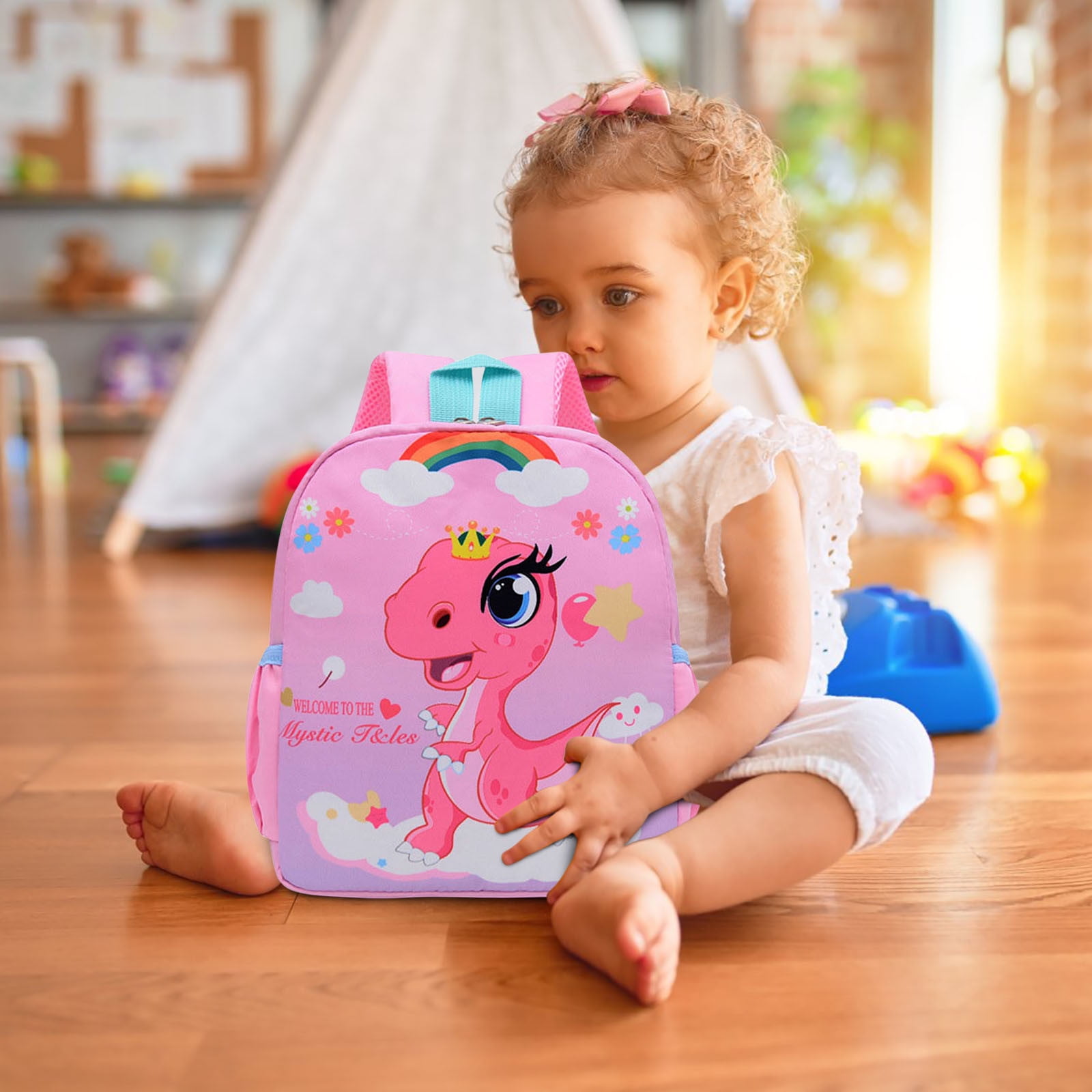 Canvas kids backpack clearance