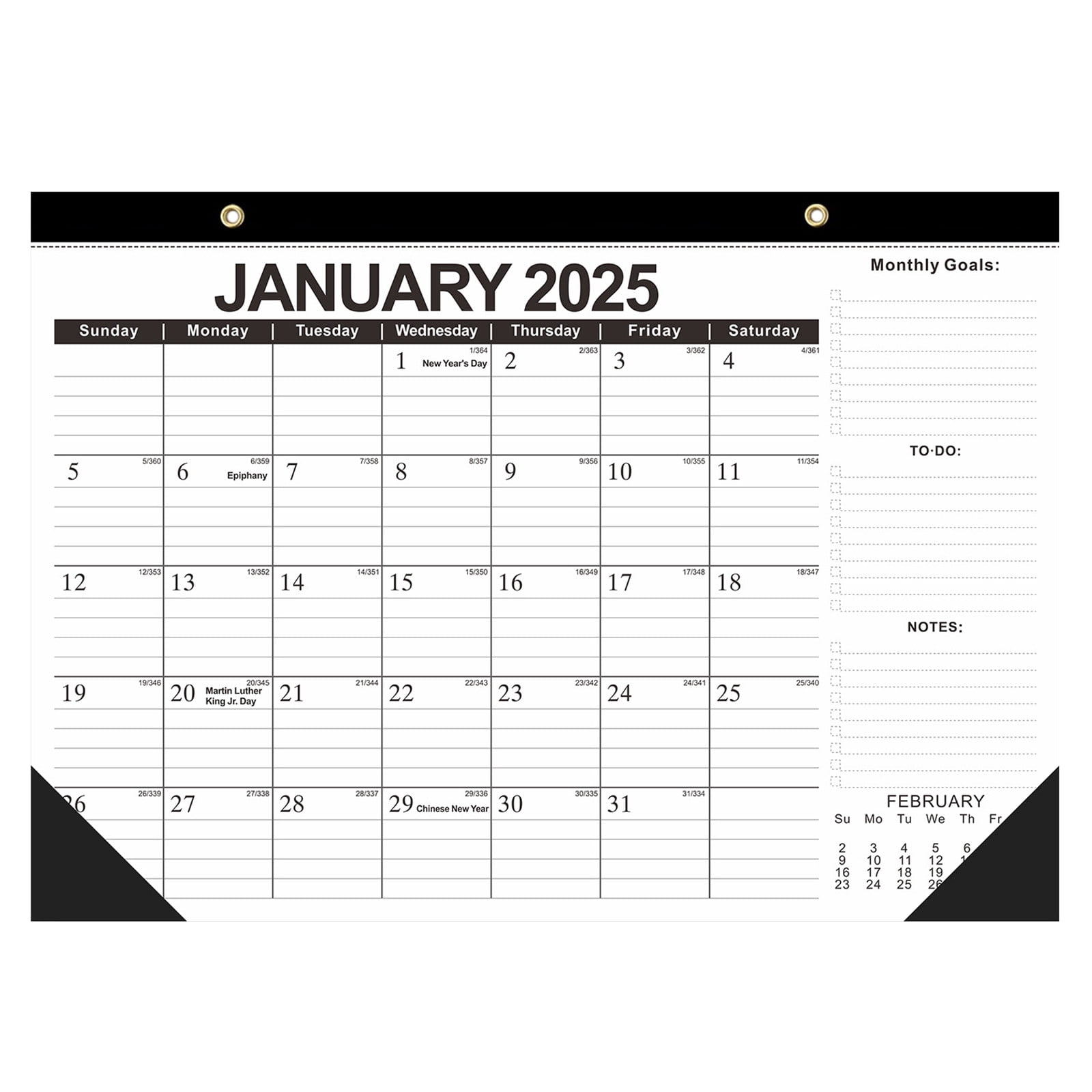 Yoloke Desk Calendar 20252026 18 Months Academic Desk Calendar Runs