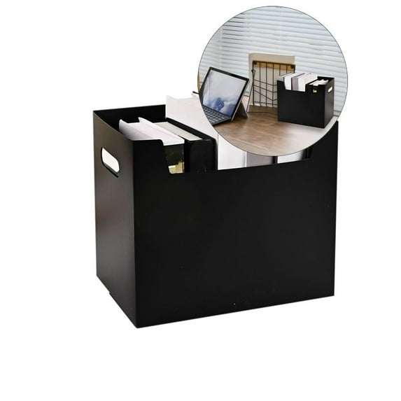 Yoloke Desktop Storage Box - Eco-Friendly Plastic, Stackable, Foldable, Humidity & Insect Proof, Organized Storage for Office & Home
