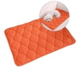 thumbnail image 1 of Yoloke Dog Bed Mat Flat Crate Mat with Anti-Slip Bottom Machine Washable Pet Kennel Pad for Dog Sleeping(Orange), 1 of 5