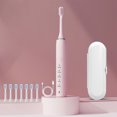 Yoloke Electric Toothbrush with 8 Brush Heads 5 Cleaning Modes, Deep