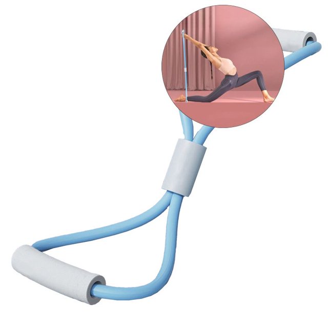 Yoloke Figure 8 Resistance Band, Arm Back Shoulder Training Elastic