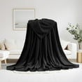 thumbnail image 1 of Yoloke Flannel Fleece Blanket Full Size - Soft Lightweight Plush Microfiber Bed Blanket for Sofa or Couch, Machine Washable Blankets Fleeces, 21x29 Inch, 1 of 5