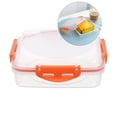 Yoloke Food Grade Sandwich Container LeakProof, Microwaveable