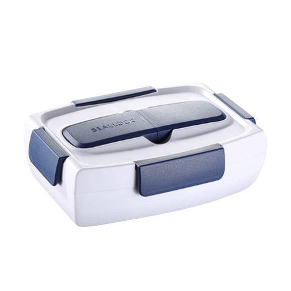 Yoloke Food Storage Container Light Food Salad Rice Separate Fresh-keeping Lunch Box Can Be Heated In Microwave Oven Lunch Box Portable Picnic Kitchen Refrigerator Food Organizer