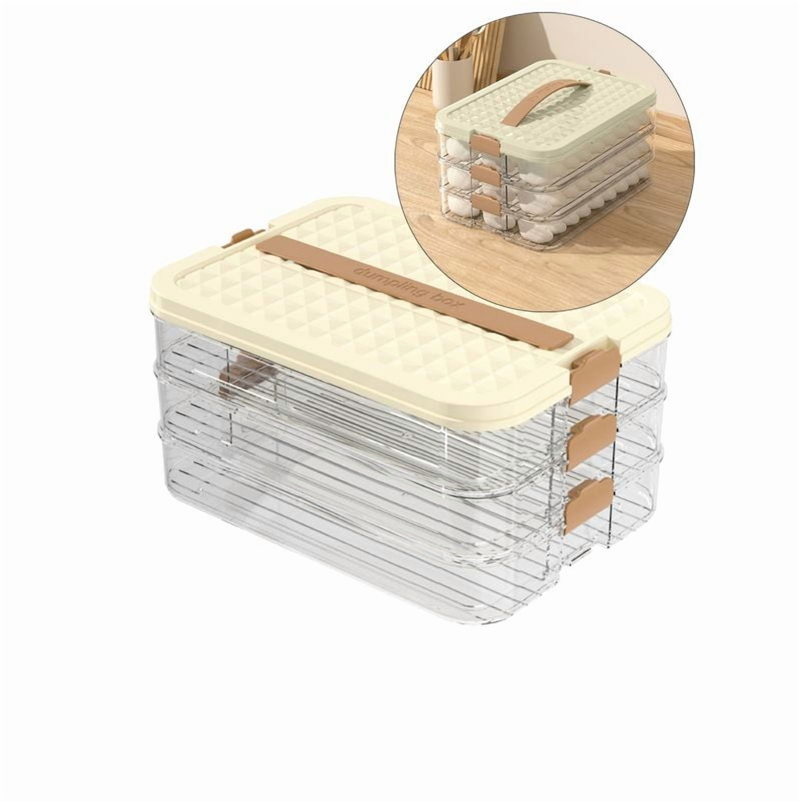 Yoloke Food Storage Container, Refrigerator Organizer Bin, Plastic ...