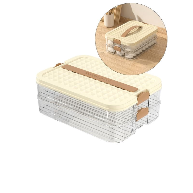 Yoloke Food Storage Container, Refrigerator Organizer Bin, Plastic ...