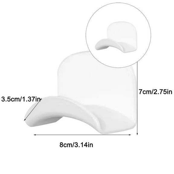 Yoloke Gaming Headphone Stand Headset Hook Holder Hanger Stick-on Wall Mount Under Desk Clip Cradle Headphone Storage Organizer