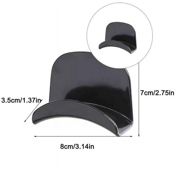 Yoloke Gaming Headphone Stand Headset Hook Holder Hanger Stick-on Wall Mount Under Desk Clip Cradle Headphone Storage Organizer
