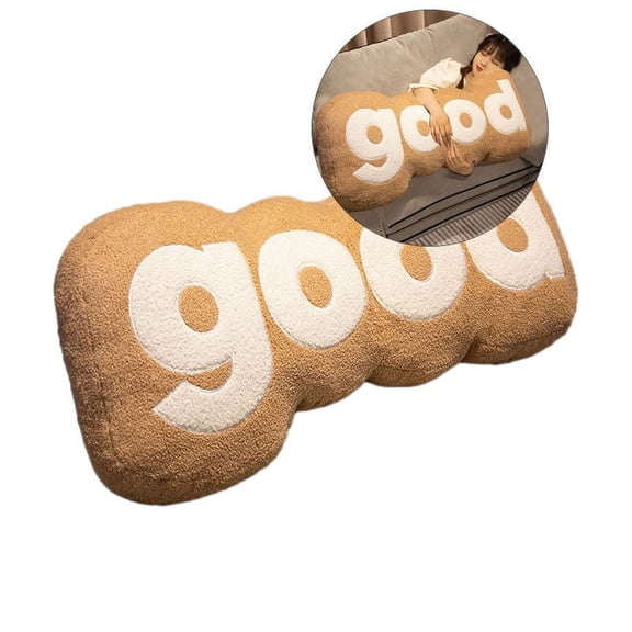 Yoloke Headboard Pillow Plush Reading Pillow Back Support Pillow for Bed Sitting Up Adult Daybed Sofa College Dorm Bed Headboard Backrest Cushion Bolster Throw Pillow Body Pillow