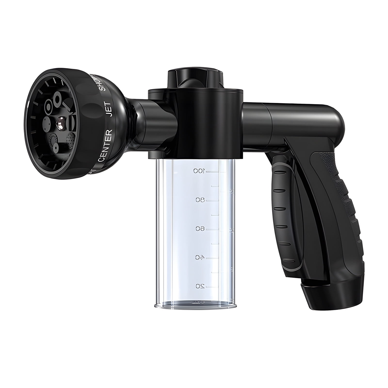 Yoloke HighPressure 8in1 Car Washing Nozzle with Soap Dispenser for