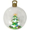 Yoloke Inflatable Christmas Ornaments 24 Inch PVC Ball, Large Outdoor
