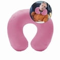 thumbnail image 1 of Yoloke Inflatable Travel Neck Pillow - 360° Ergonomic C-Shaped Support | Soft Plush Coating | Lightweight & Compact | Ideal for Long Journeys, Flights, & Outdoor Use, 1 of 5