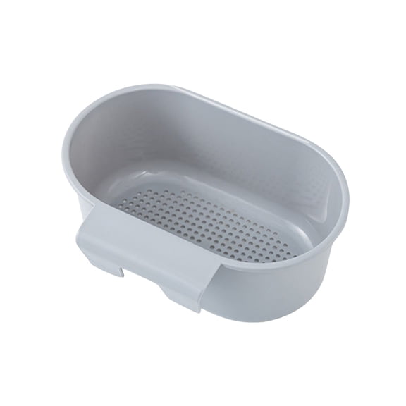 Yoloke Kitchen Sink Drain Strainer Basket Compost Corner Sink Swan Strainer Basket Hanging Sink Corner Colander Triangle Multifunction Kitchen Sink Food Catcher Basket Waste Filter Wash Fruit